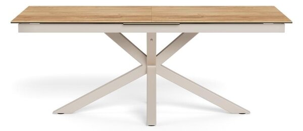 Masa dining Heaven V1, Natural, 76x240x100 cm