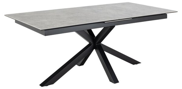Masa dining Heaven, Gri, 76x240x100 cm
