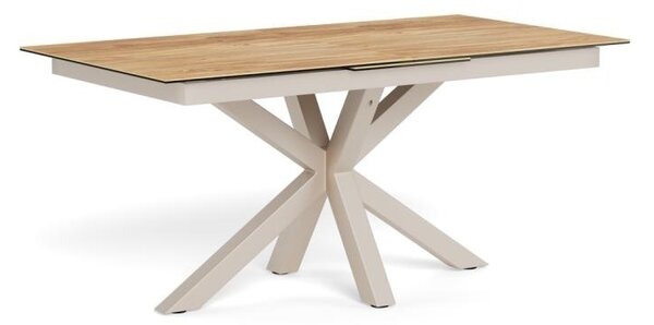 Masa dining Heaven V1, Natural, 76x210x90 cm