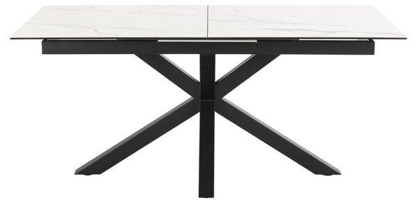 Masa dining Heaven, Alb, 76x210x90 cm
