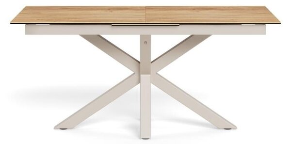 Masa dining Heaven V1, Natural, 76x210x90 cm