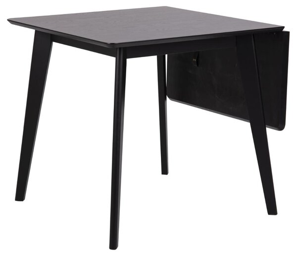 Masa dining Roxby, Negru, 76x120x80 cm