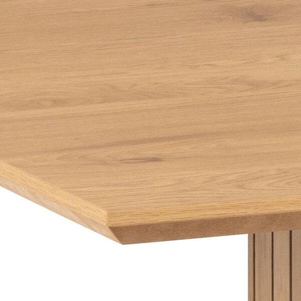 Masa dining Colima, Natural, 75x210x100 cm