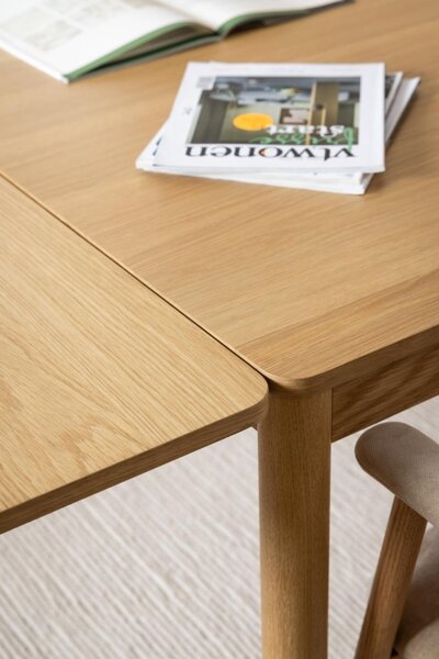 Masa dining Atlantic, Natural, 75x200x100 cm