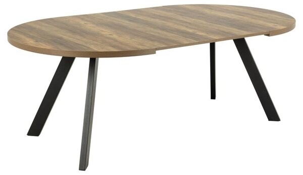 Masa dining Zalida, Natural, 75x210x120 cm