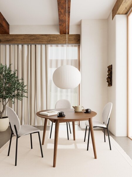 Masa dining Montreux V1, Natural, 75x154x115 cm
