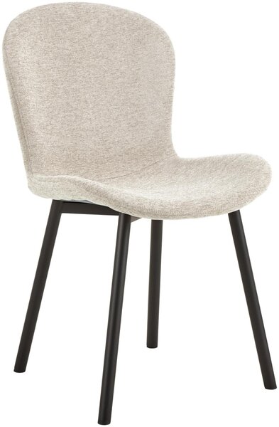 Set 5 piese Masa dining si Scaune Wicklow V4, Gri, 75x140x80 cm