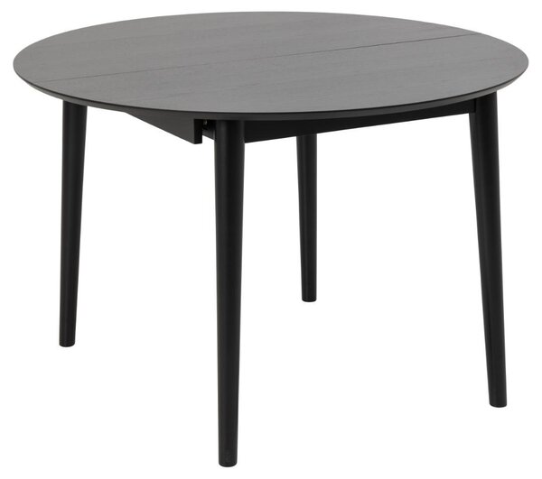 Masa dining Montreux, Negru, 75x154x115 cm