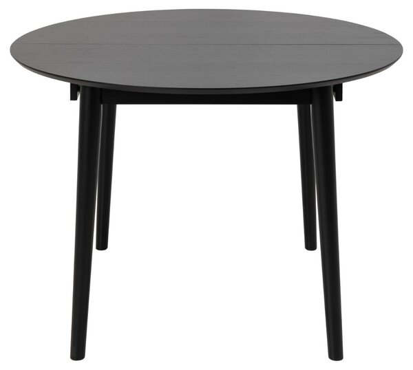 Masa dining Montreux, Negru, 75x154x115 cm