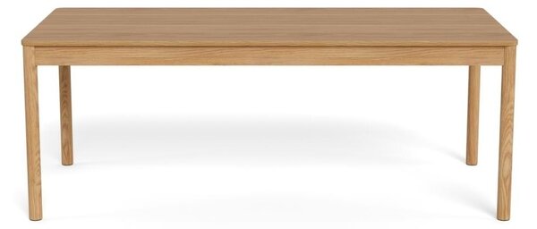 Masa dining Atlantic, Natural, 75x200x100 cm