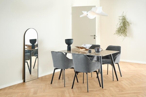 Masa dining Wicklow, Maro, 75x140x80 cm