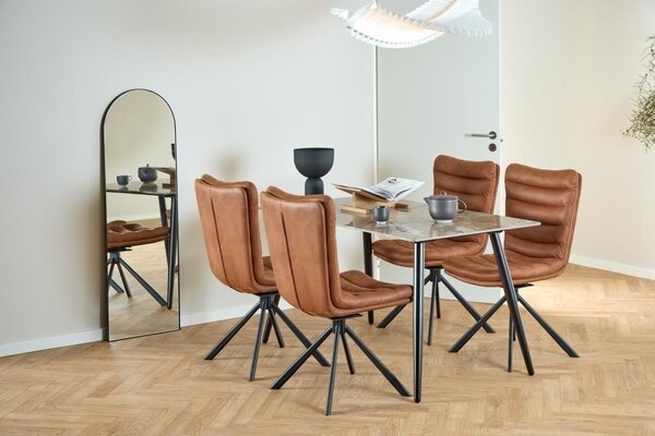 Masa dining Wicklow, Maro, 75x140x80 cm