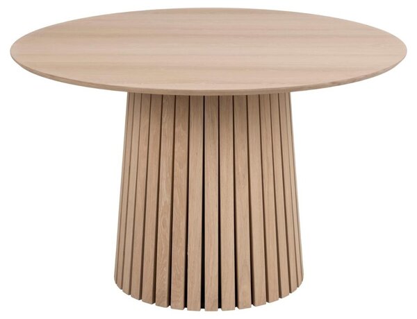 Masa dining Christo, Alb, 75x120x120 cm