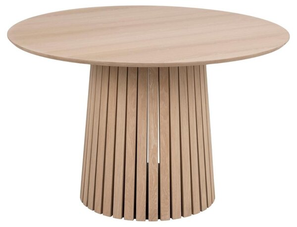 Masa dining Christo, Alb, 75x120x120 cm
