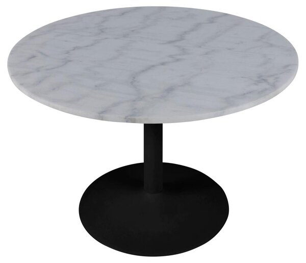 Masa dining Tarifa, Negru mat, 75x110x110 cm