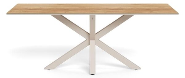 Masa dining Heaven V1, Natural, 75.5x200x100 cm