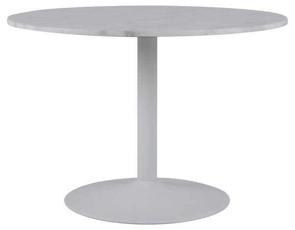 Masa dining Tarifa, Alb, 75x110x110 cm