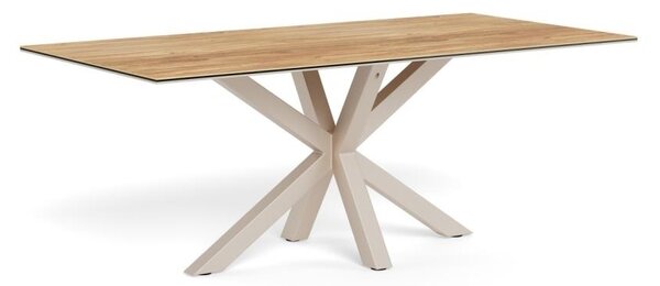 Masa dining Heaven V1, Natural, 75.5x200x100 cm