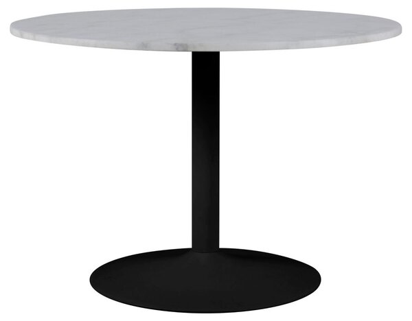Masa dining Tarifa, Negru mat, 75x110x110 cm