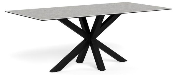 Masa dining Heaven, Gri, 75.5x200x100 cm