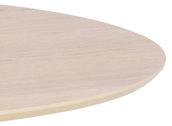 Masa dining I_Duncan, Alb, 75x105x105 cm