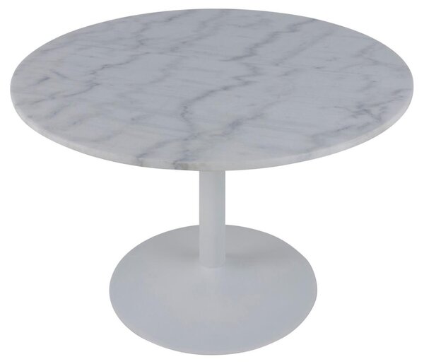 Masa dining Tarifa, Alb, 75x110x110 cm
