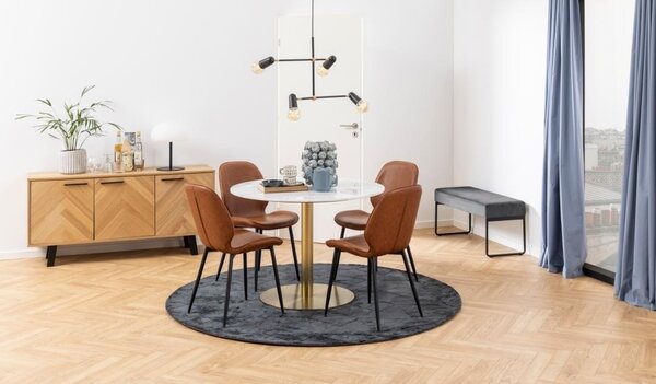Masa dining Corby, Alama, 75x105x105 cm