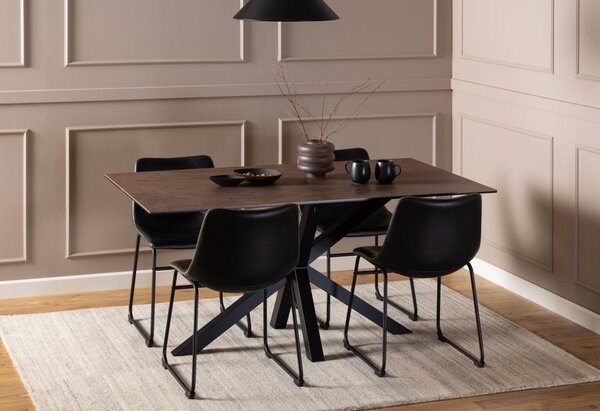 Masa dining Heaven, Maro, 75.5x160x90 cm