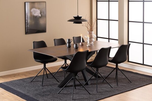 Masa dining Heaven, Maro, 75.5x200x100 cm