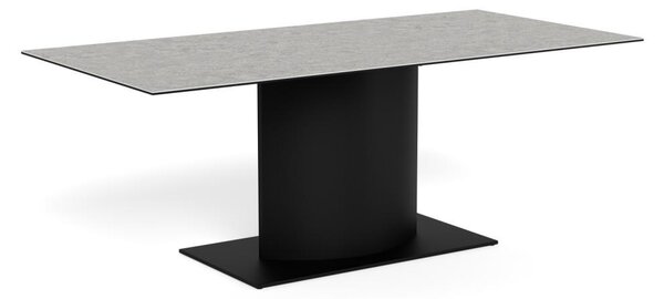 Masa dining Marbella, Gri, 75.5x200x100 cm