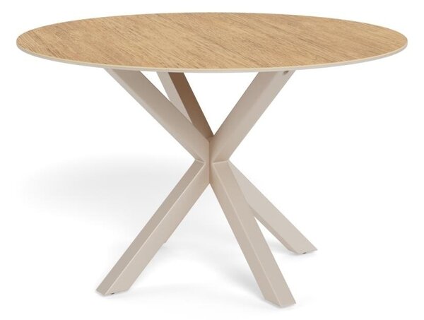 Masa dining Heaven V1, Natural, 75.5x119x119 cm