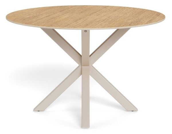 Masa dining Heaven V1, Natural, 75.5x119x119 cm