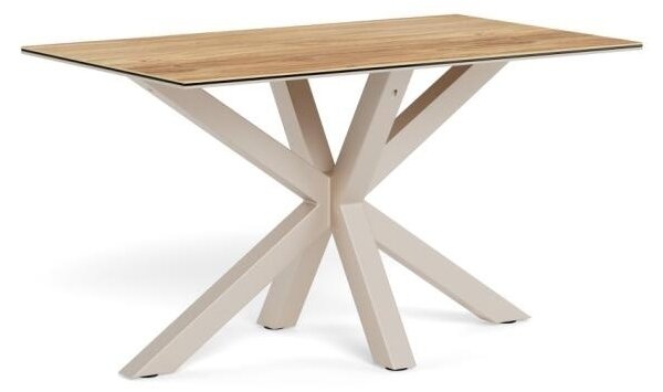 Masa dining Heaven V1, Natural, 75.5x135x80 cm
