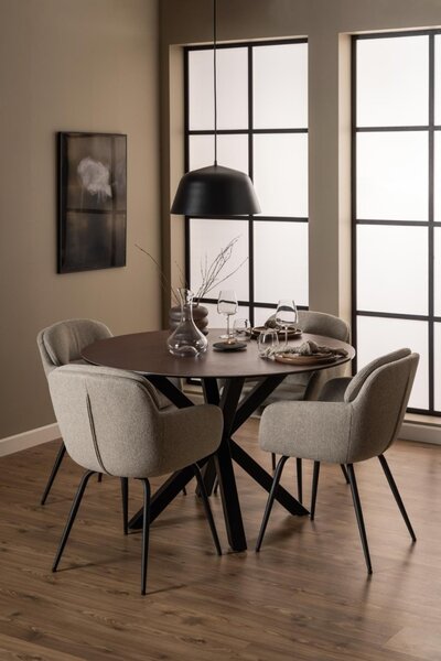 Masa dining Heaven, Maro, 75.5x119x119 cm