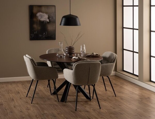 Masa dining Heaven, Maro, 75.5x119x119 cm
