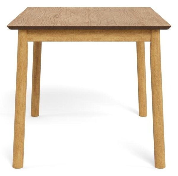 Masa dining Barlow, Natural, 74.8x120x80 cm