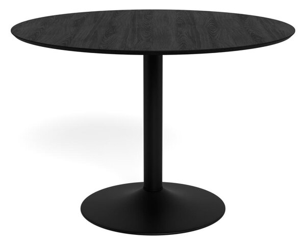 Masa dining Ibiza V1, Negru, 74x110x110 cm