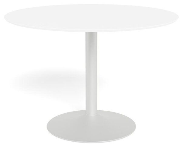 Masa dining Ibiza, Alb, 74x110x110 cm