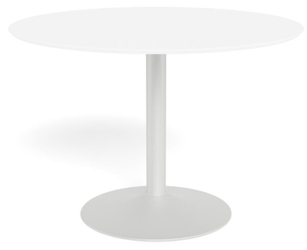 Masa dining Ibiza, Alb, 74x110x110 cm