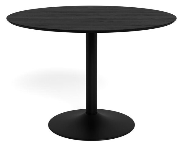 Masa dining Ibiza V1, Negru, 74x110x110 cm