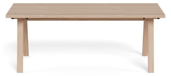 Masa dining A-Line, Alb, 74.6x200x95 cm