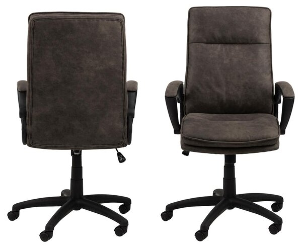 Scaun de birou Brad, Gri, 115x67x69.5 cm