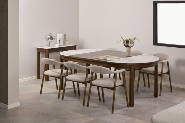 Set 2 piese Extensii masa Southampton, Gri, 3.1x50x120 cm