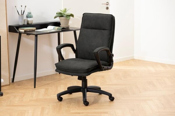 Scaun de birou Brad, Gri, 115x67x69.5 cm