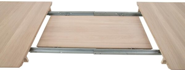 Set 2 piese Extensii masa Century, Alb, 2.5x50x100 cm