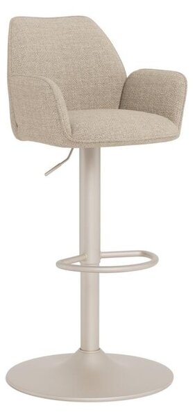Scaun de bar Glenda, Gri, 114x52.5x52 cm