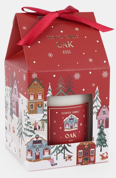 Sinsay - Ароматизирана свещ Oak - червeн