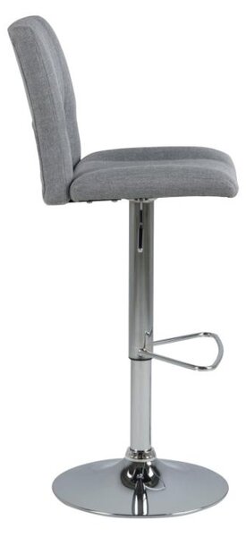 Бар стол Sylvia V1, сив, 115x41,5x52 см