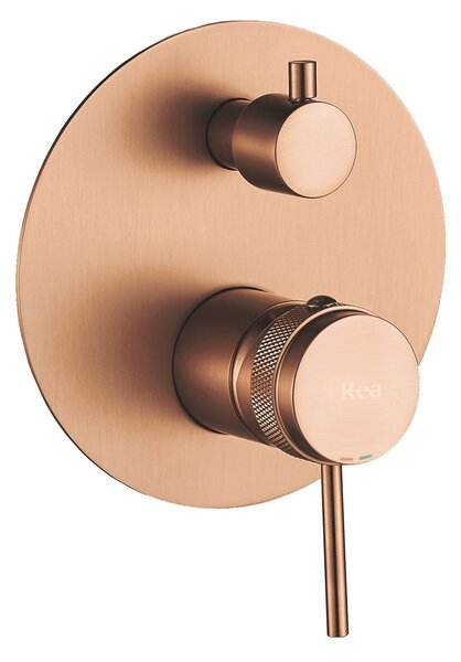 Душ система за вграждане Rea Lungo Grip Brush Copper