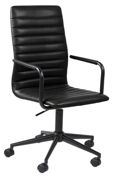 Scaun de birou Winslow V1, Negru, 103x51x58 cm